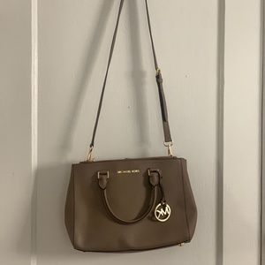 Michael Kors Gray Crossbody Purse